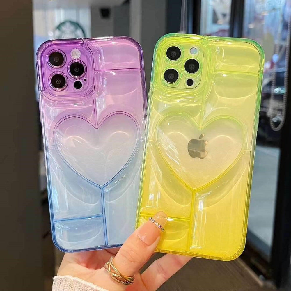 Fashion Rainbow Color Pattern Soft Mobile Case - iPhone 13 Pro