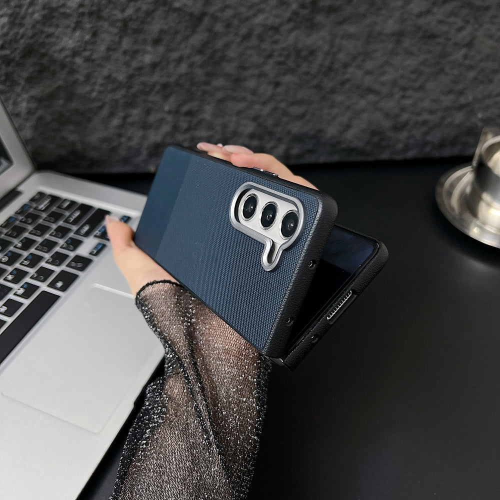 Frosted Matte Wave Texture Ultra Premium PC (Hard) Phone Case - Samsung Z Fold 6