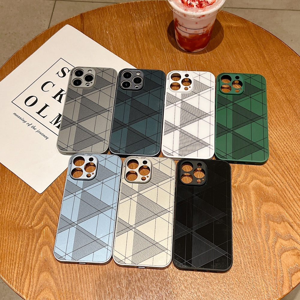 Geometric Pattern Camera Protection Phone Case