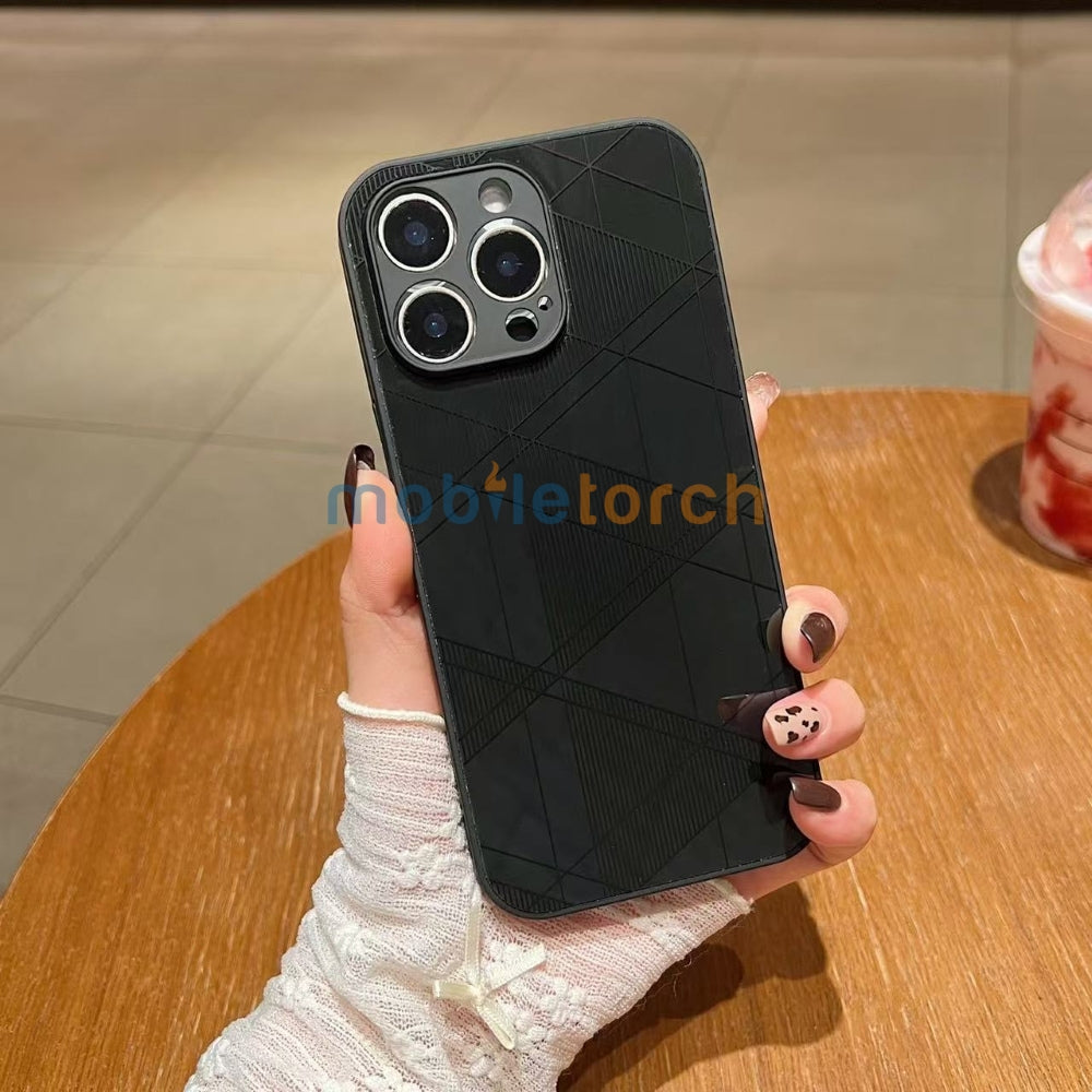 Geometric Pattern PC (Hard) Camera Protection Phone Case - Samsung A15 (5G)