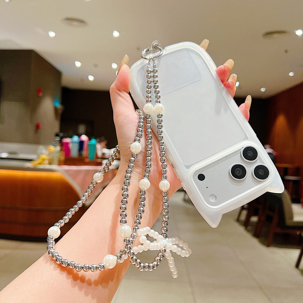 Grace Bow Charm Phone Chain | Phone Strap