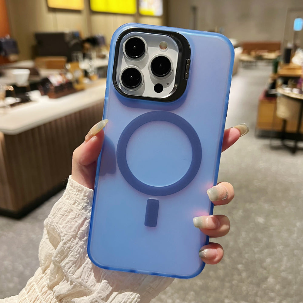 Gradient Color Magsafe Kickstand Phone Cover - iPhone 15 Pro Max