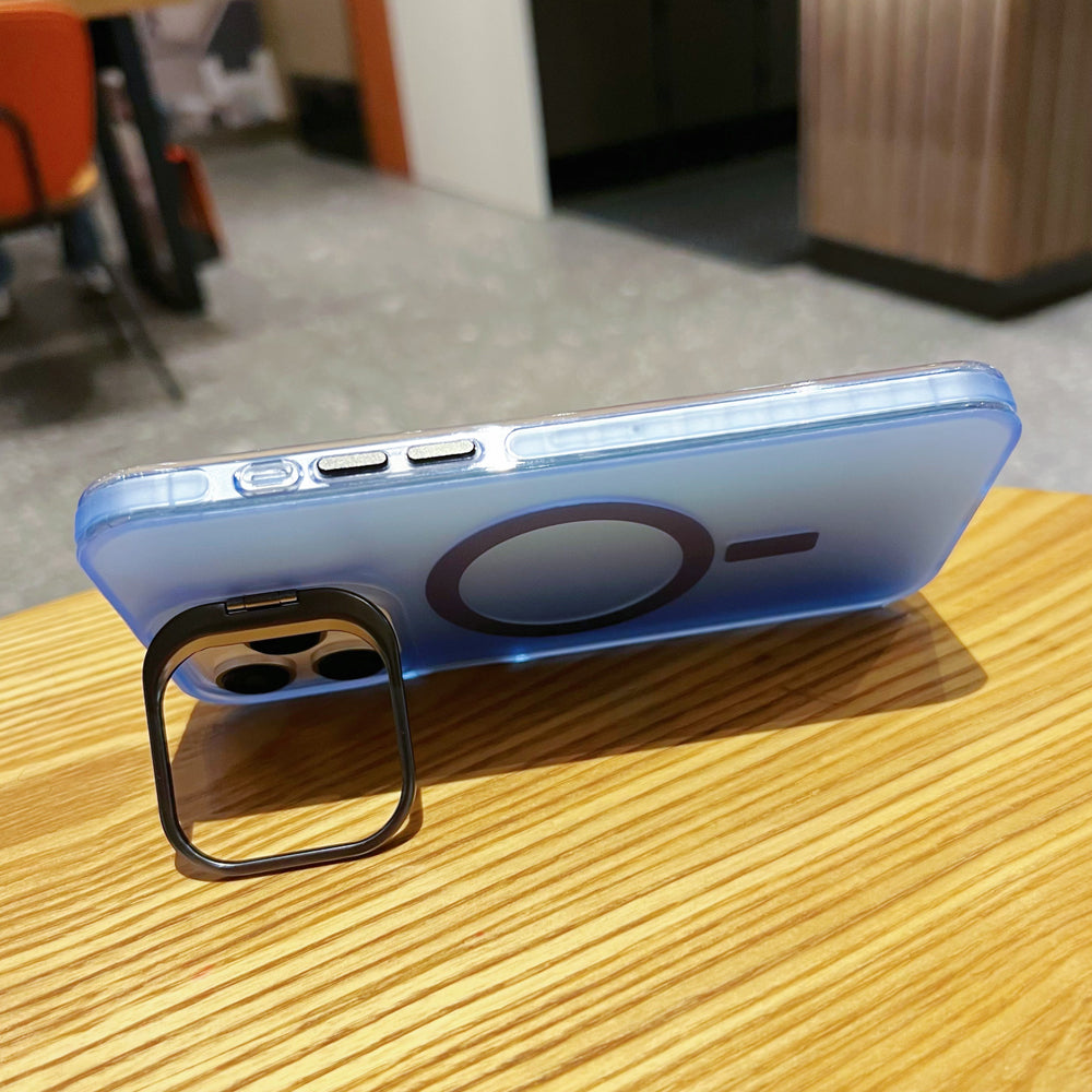 Gradient Color Magsafe Kickstand Phone Cover - iPhone 15 Pro Max