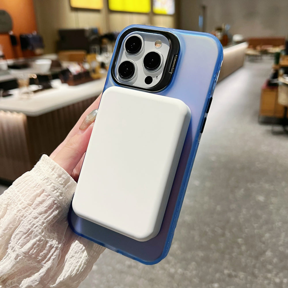 Gradient Color Magsafe Kickstand Phone Cover - iPhone 15 Pro Max