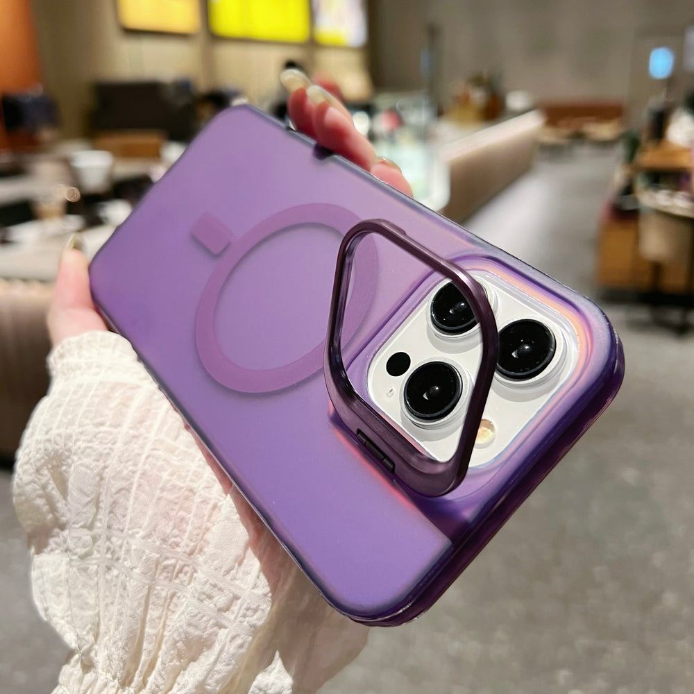 Gradient Color Magsafe Kickstand Phone Cover - iPhone 15 Pro Max