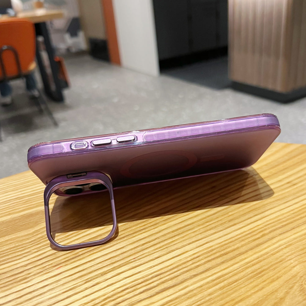 Gradient Color Magsafe Kickstand Phone Cover - iPhone 15 Pro Max