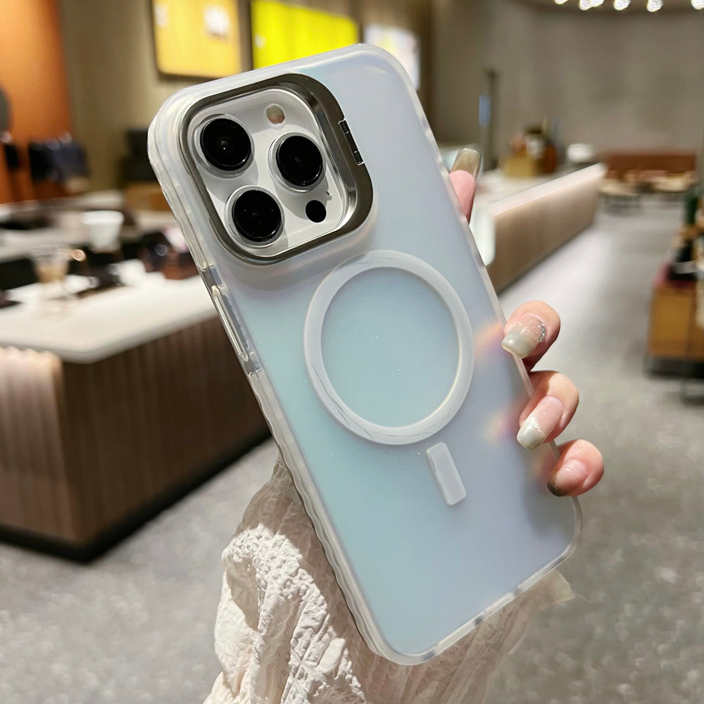 Gradient Color Magsafe Kickstand Phone Cover - iPhone 15 Pro Max