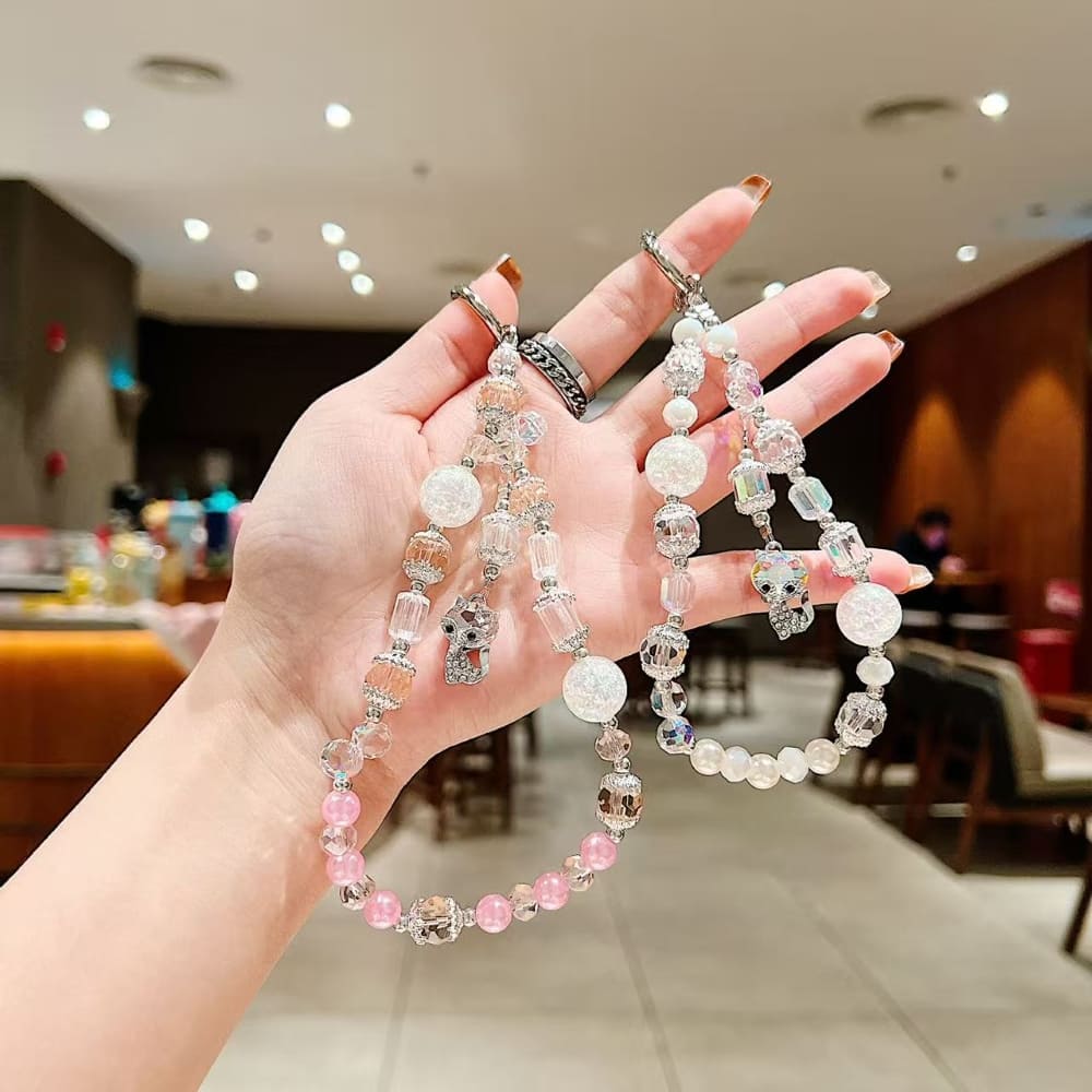 Handmade Sporty Fox Pendant Phone Charm | Keychain | Handbag Charm