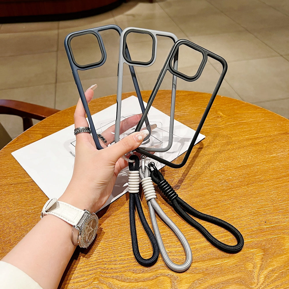 Hanging Rope Anti-Drop Transparent Phone Case