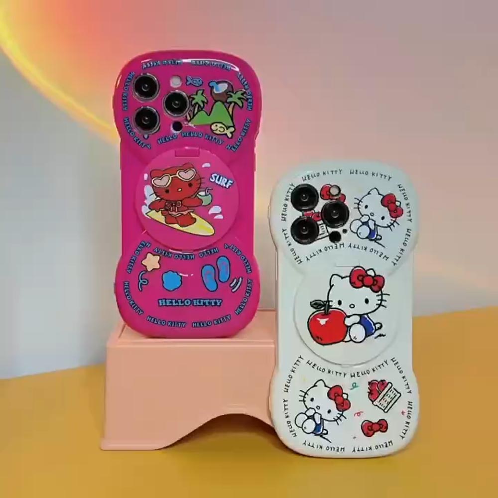 Hello Kitty Case With Mirror Stand