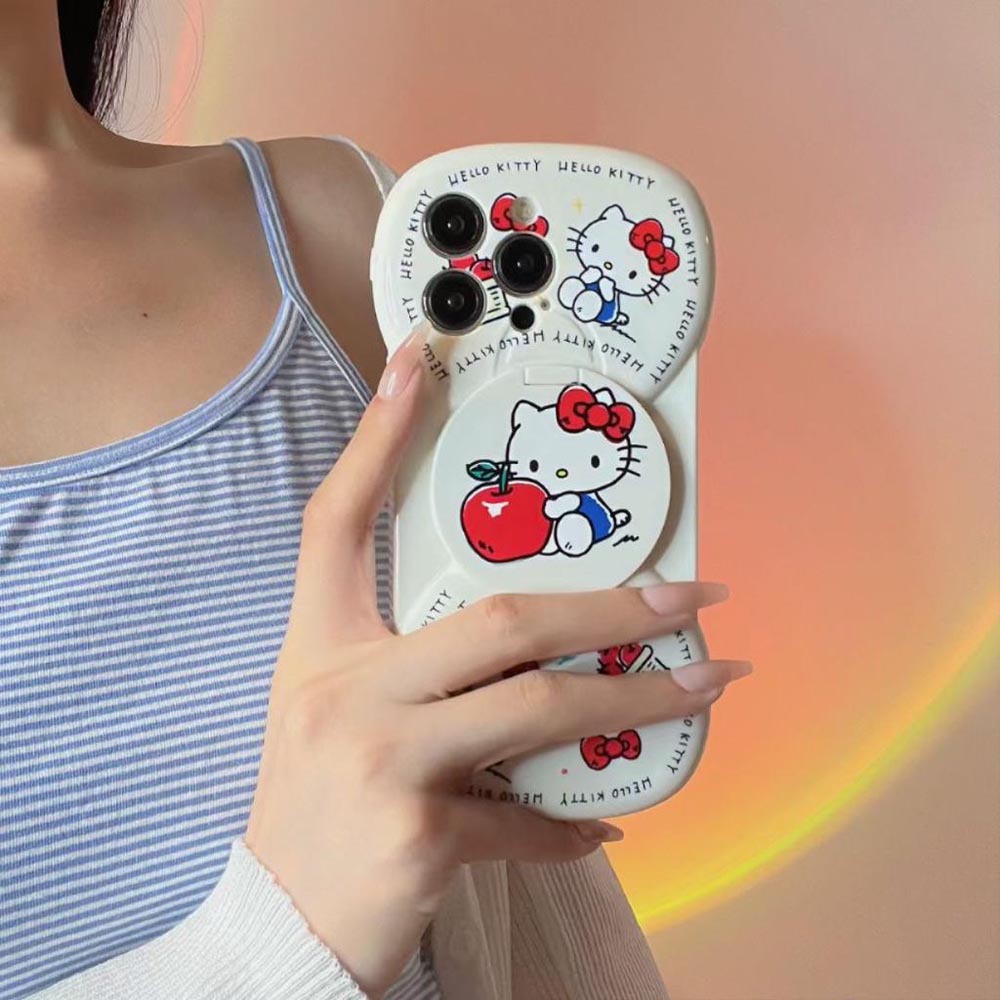 Hello Kitty Case With Mirror Stand