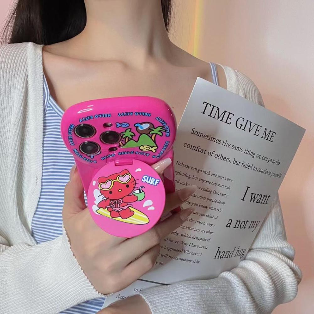 Hello Kitty Case With Mirror Stand