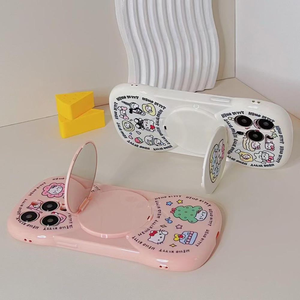 Hello Kitty Case With Mirror Stand