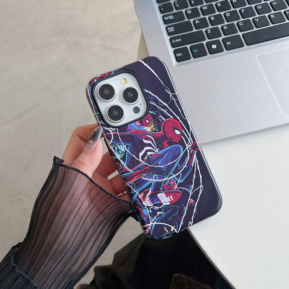 Colorful Printed Shockproof TPU (Soft) Phone Case - iPhone 12