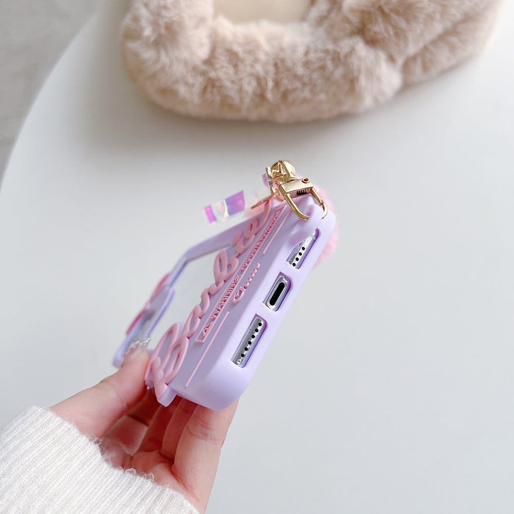 3D Barbie Silicone Soft Phone Case With Mirror - iPhone 12 Pro Max