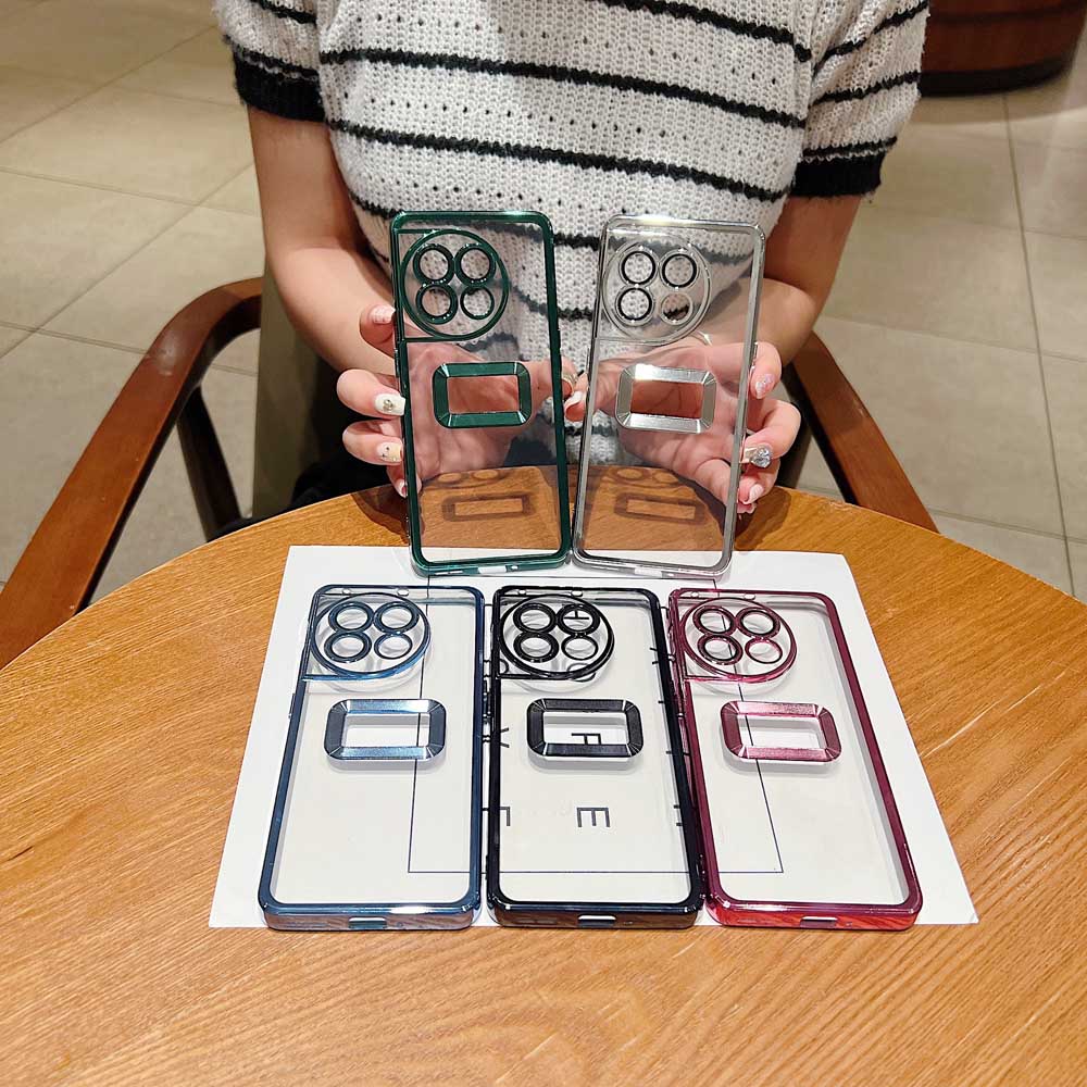 Transparent Chrome Ring Camera Protection Case - Mi 10 Pro