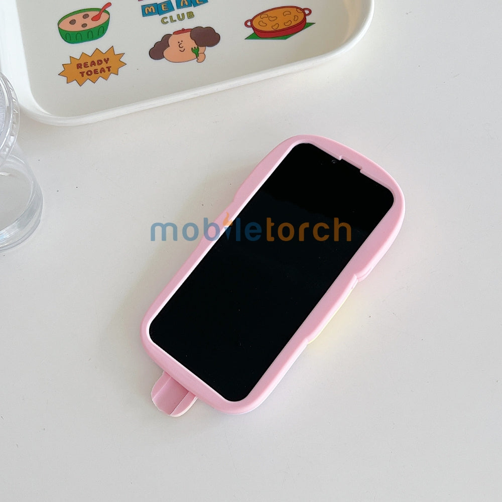 Ice candy Rabbit Toy Silicone Soft Phone Case - iPhone 14 Pro