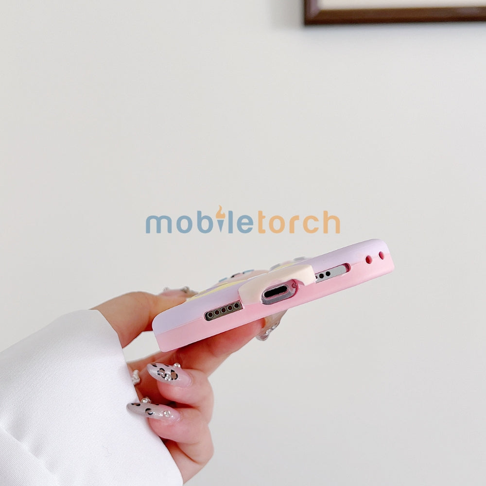 Ice candy Rabbit Toy Silicone Soft Phone Case - iPhone 14 Pro
