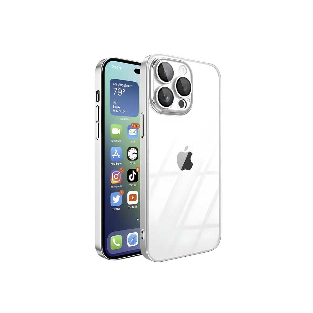 Lens Protective Electroplated Phone Cover