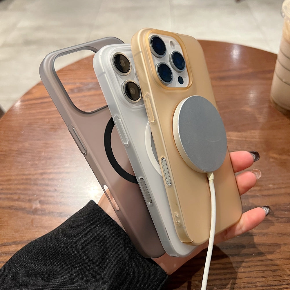 Liquid Silicone Super Thin Magsafe Phone Case - iPhone 13 Pro