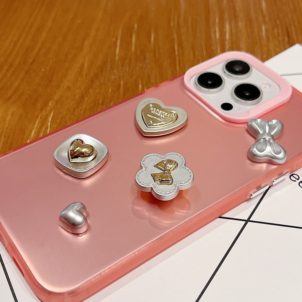 Love Bow Charm Fashionable Protective Phone Case