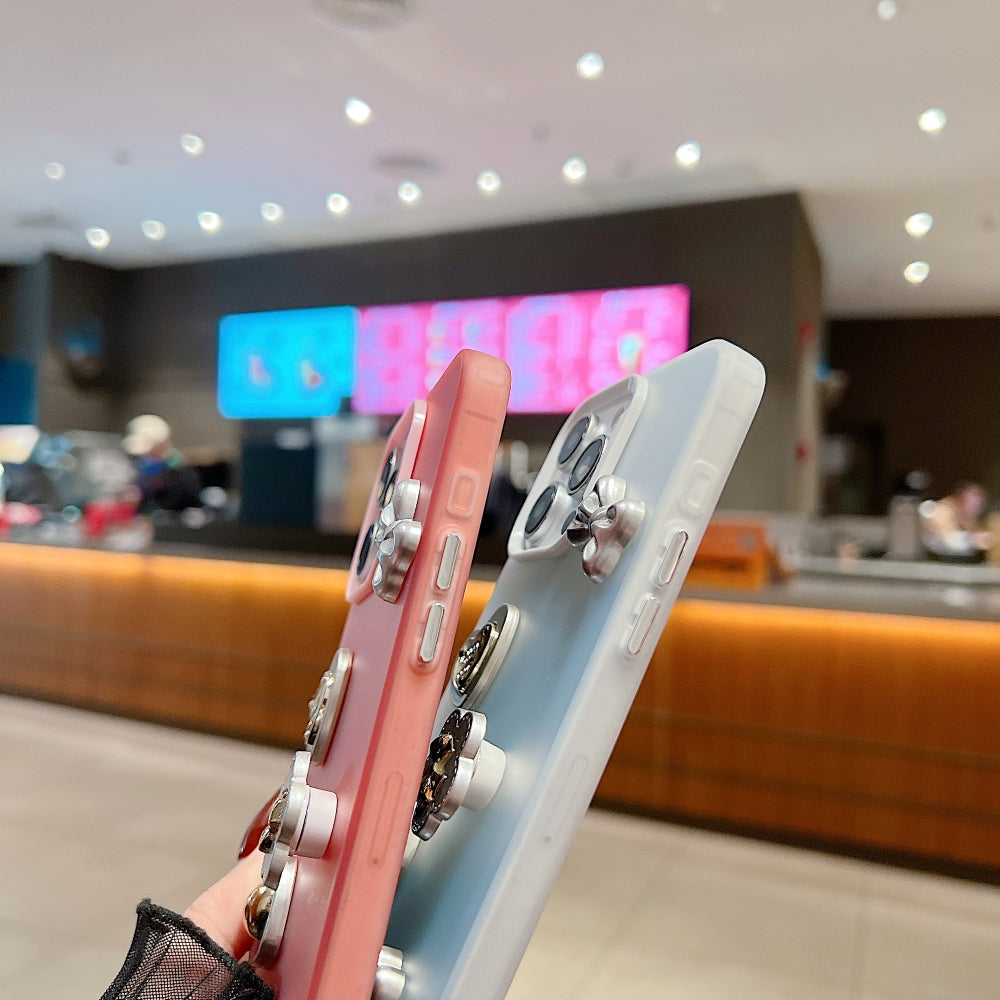 Love Bow Charm Fashionable Protective Phone Case