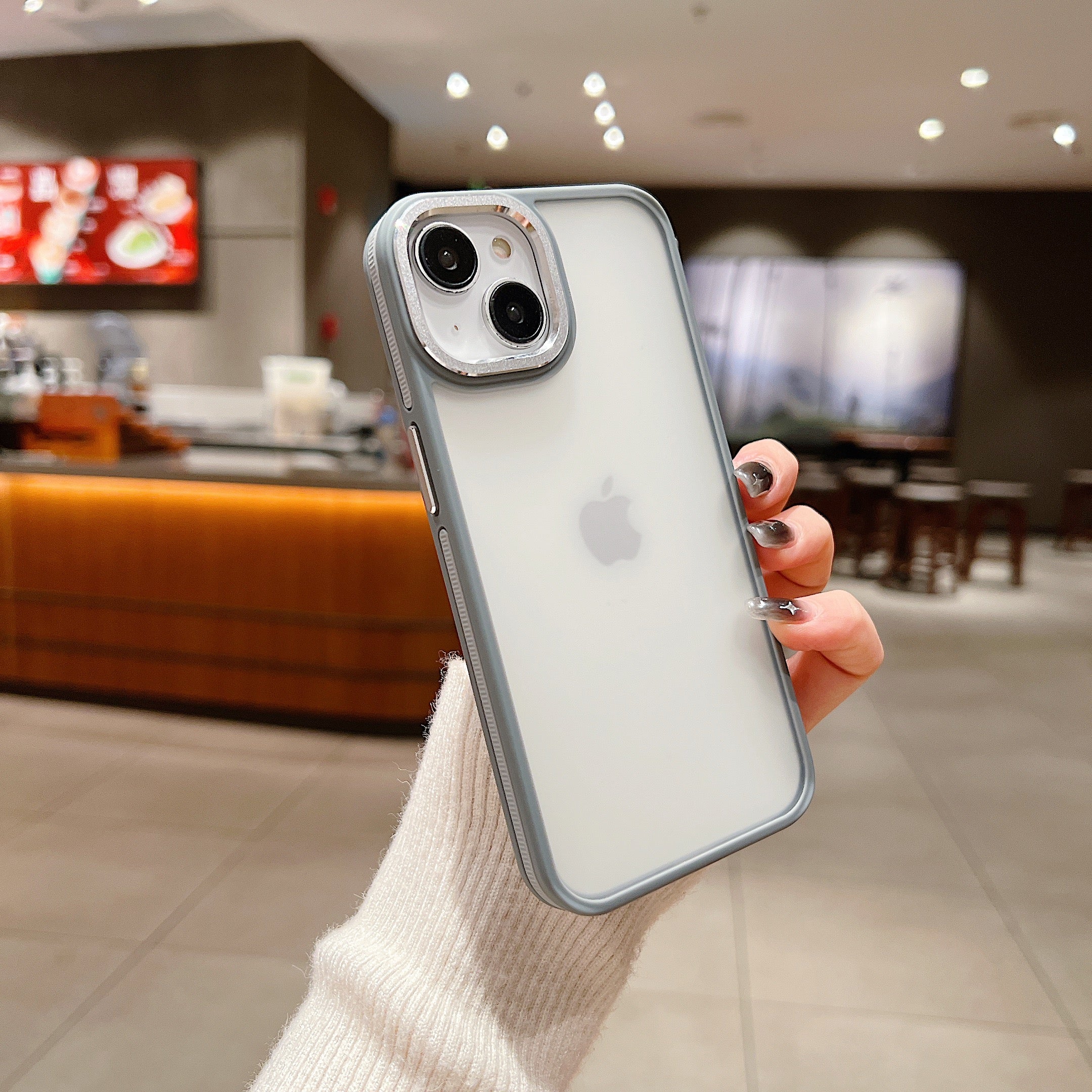 Luxury Matte Translucent Frosted Cover