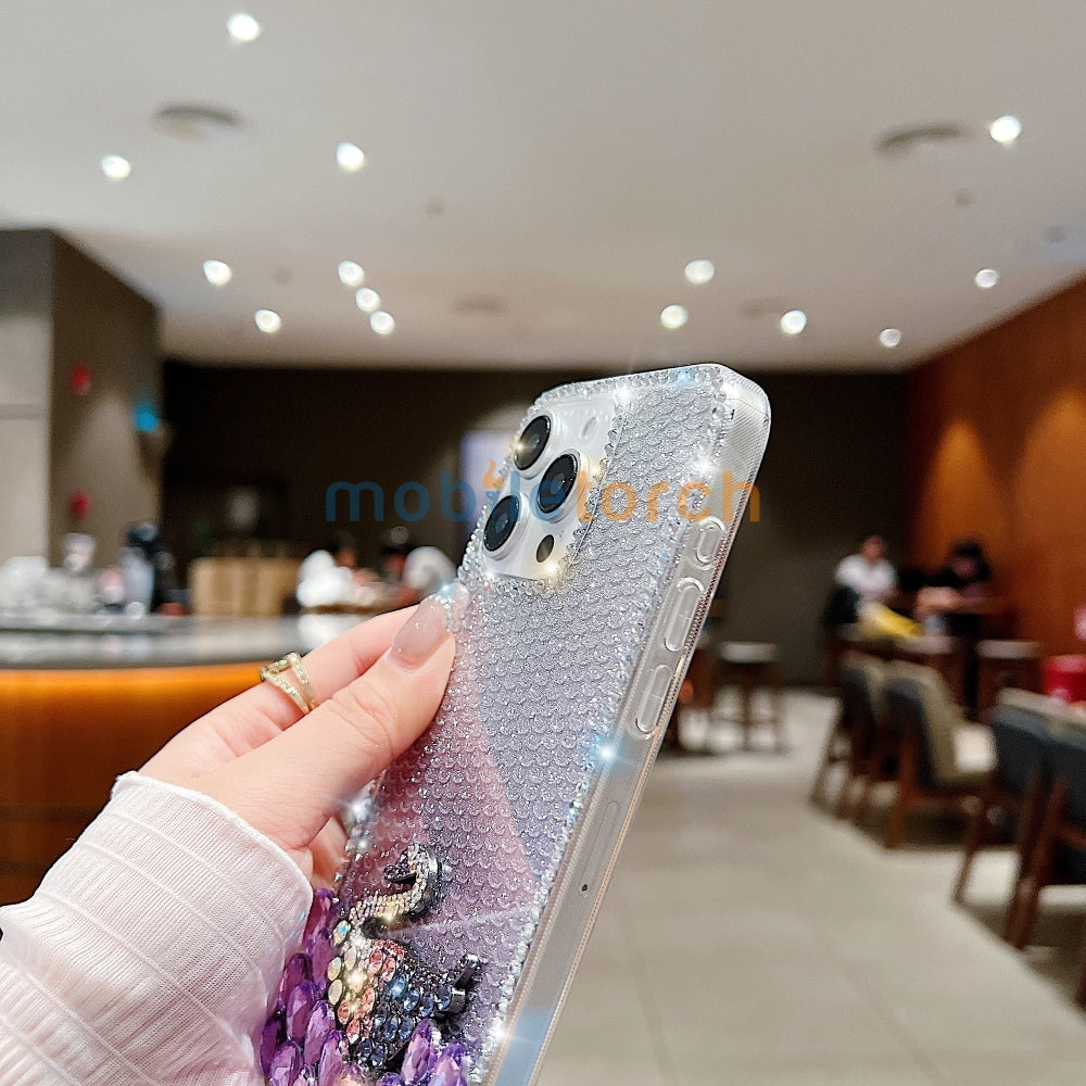 Luxury Design Rhinestone TPU (Soft) | PC (Hard) Phone Case - Samsung S22 Ultra