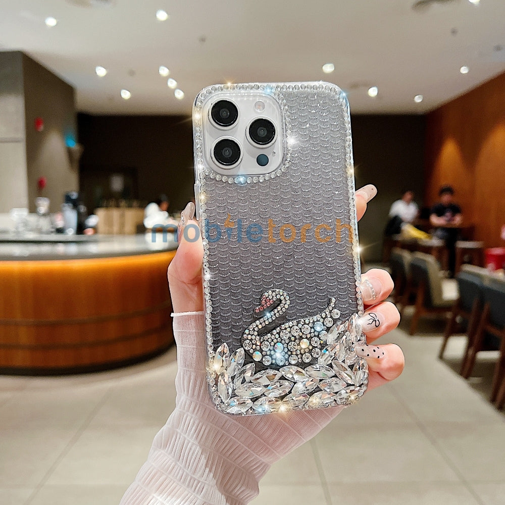 Luxury Design Rhinestone TPU (Soft) | PC (Hard) Phone Case - Samsung S22 Ultra