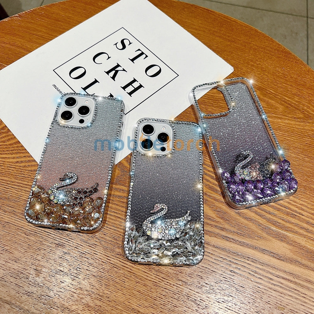 Luxury Design Rhinestone TPU (Soft) | PC (Hard) Phone Case - Samsung S22 Ultra