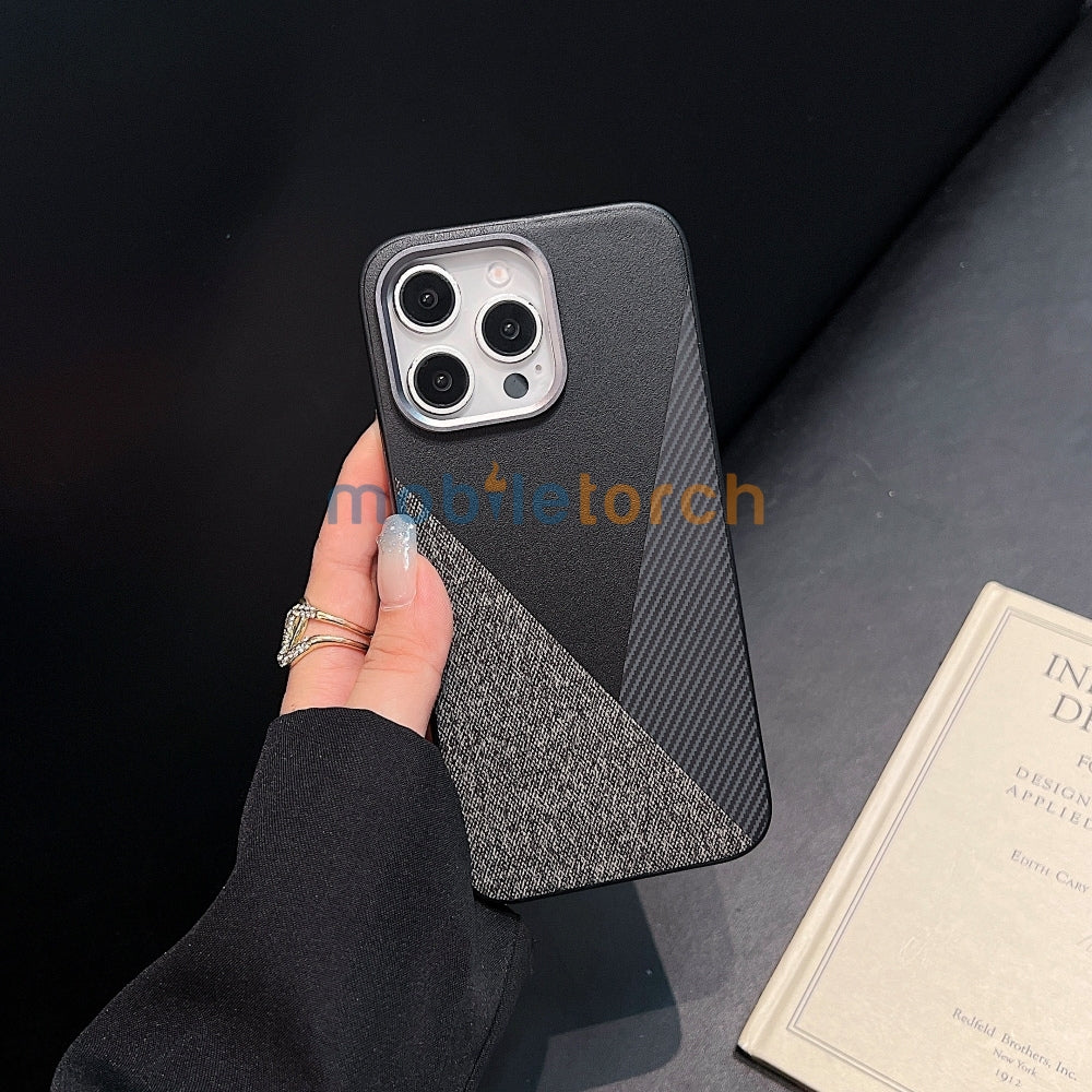 Luxury Slim Thin PC (Hard) Textured Phone Case - Samsung S24 Ultra