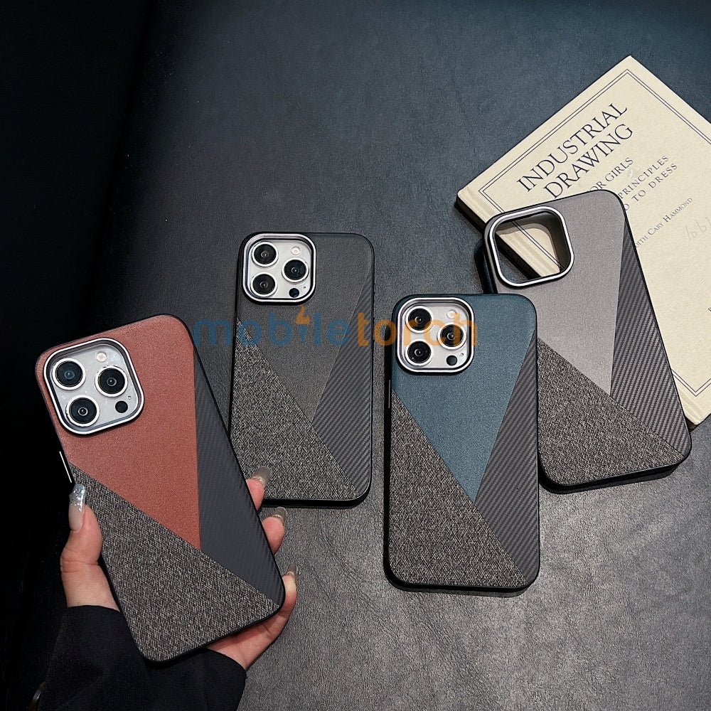 Luxury Slim Thin PC (Hard) Textured Phone Case - Samsung S24 Ultra