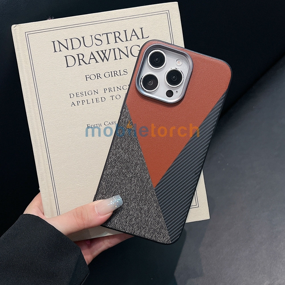 Luxury Slim Thin PC (Hard) Textured Phone Case - Samsung S24 Ultra