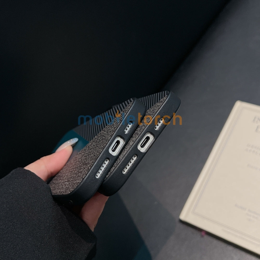 Luxury Slim Thin PC (Hard) Textured Phone Case - Samsung S24 Ultra
