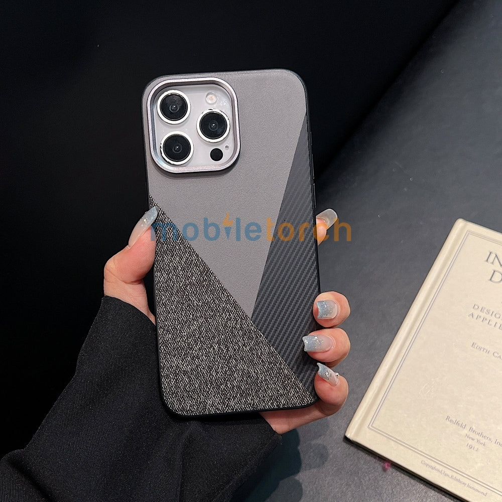 Luxury Slim Thin PC (Hard) Textured Phone Case - Samsung S24 Ultra
