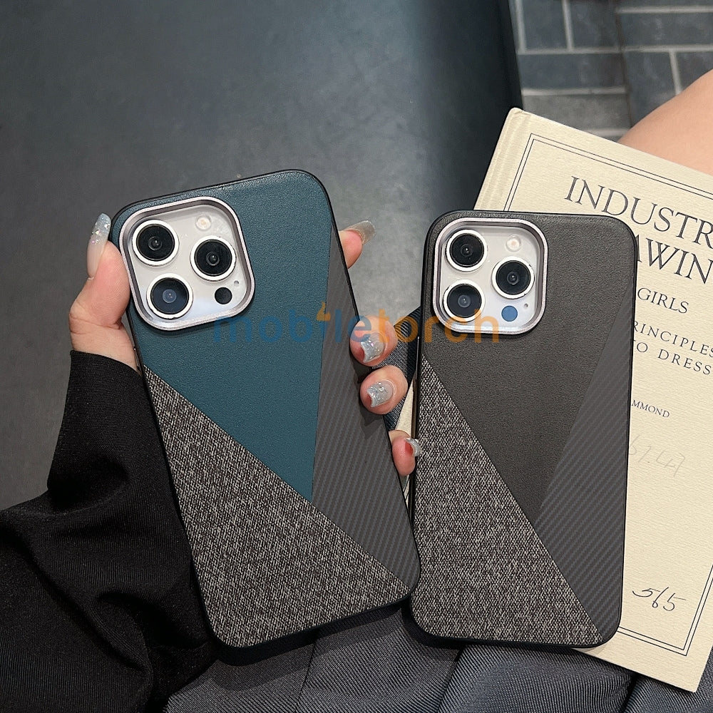 Luxury Slim Thin PC (Hard) Textured Phone Case - Samsung S24 Ultra