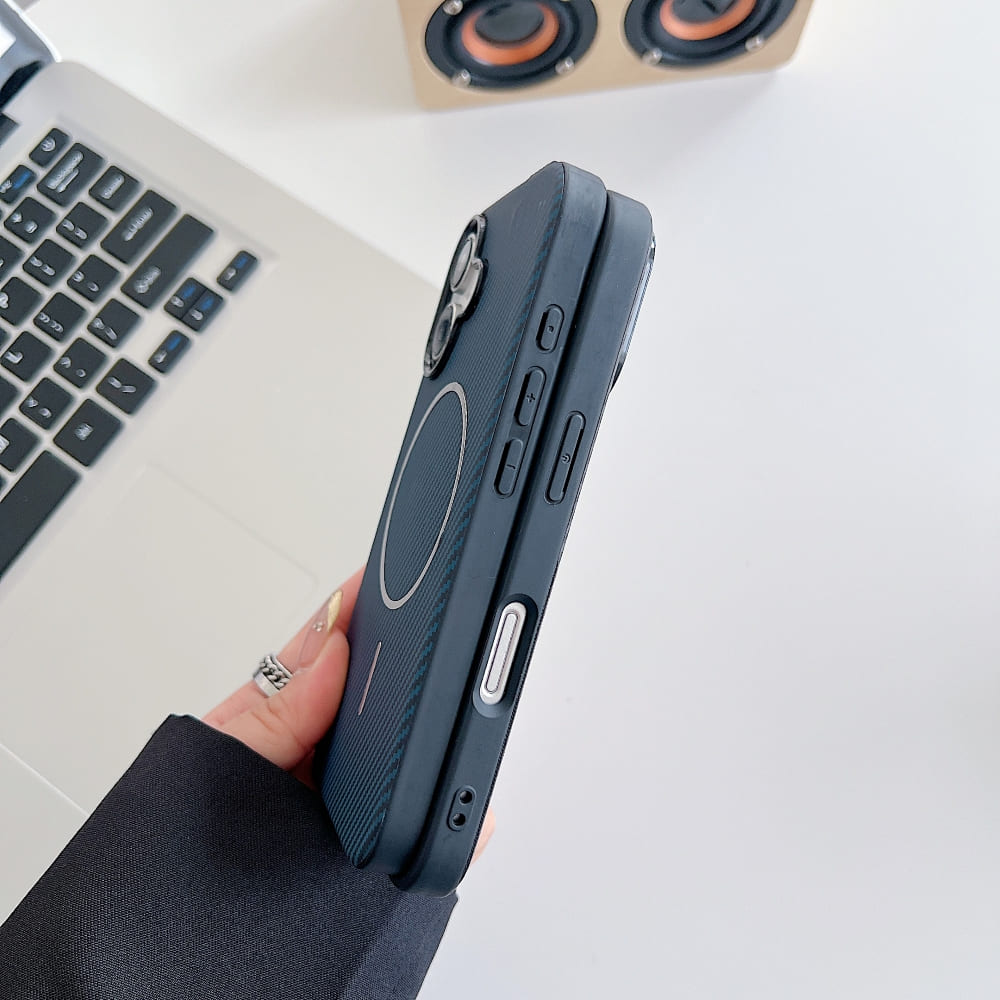 Mag Shield Carbon Fiber Phone Case