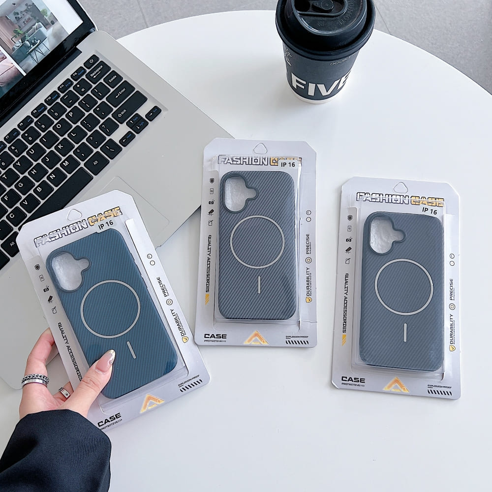 Mag Shield Carbon Fiber Phone Case