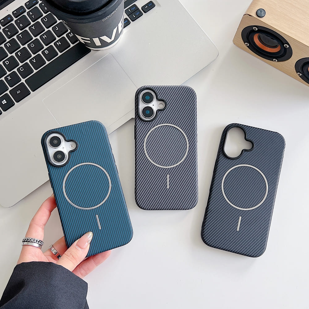 Mag Shield Carbon Fiber Phone Case
