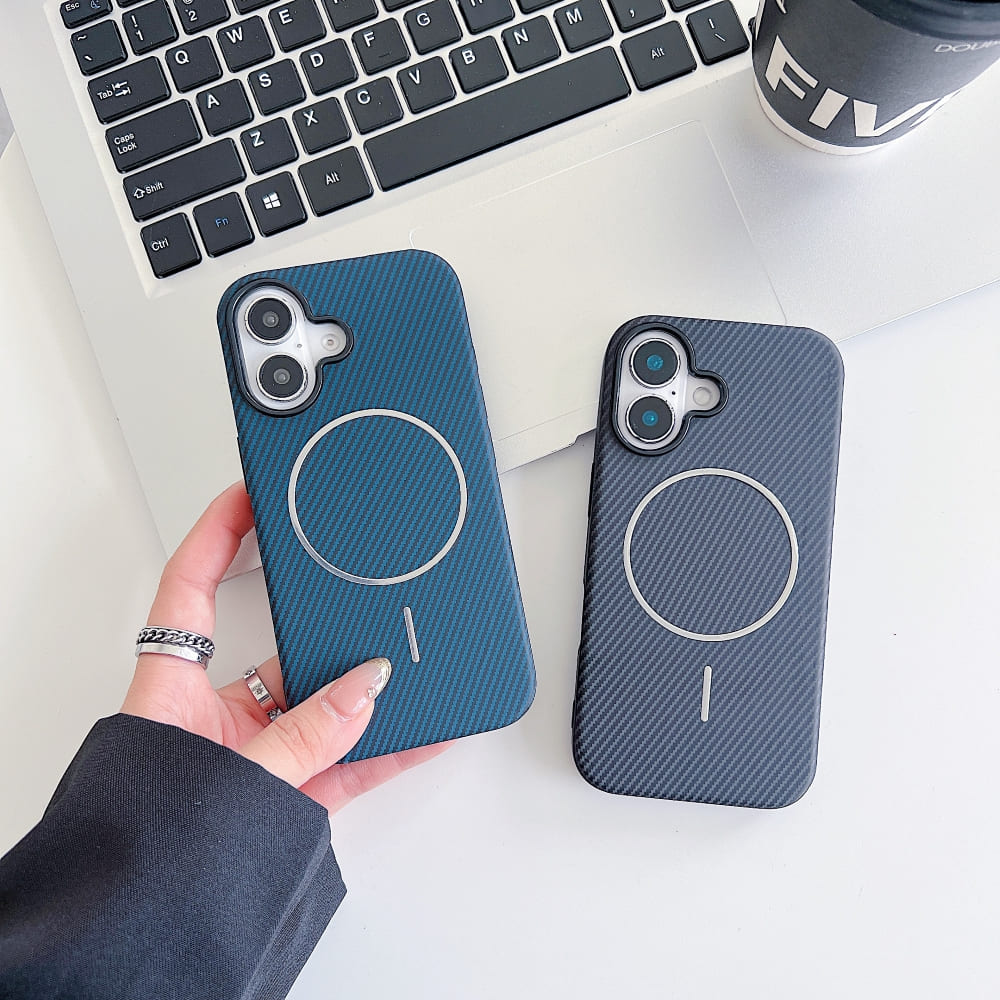 Mag Shield Carbon Fiber Phone Case