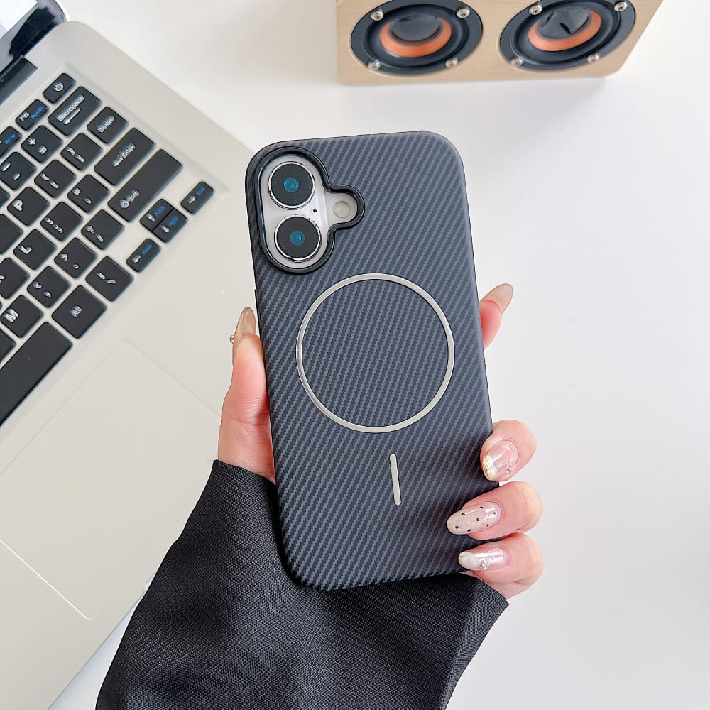 Mag Shield Carbon Fiber Phone Case