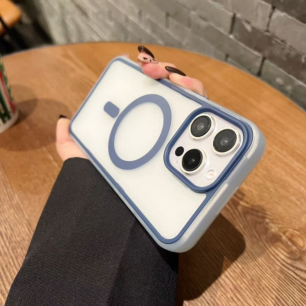 Magnetic Wireless Charging Smoke Phone Case