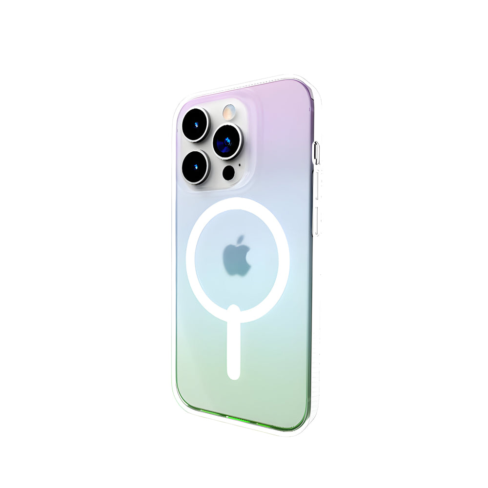 Transparent Magnetic Wireless Charging Anti-fall PC (Hard) Case - iPhone 14 Plus