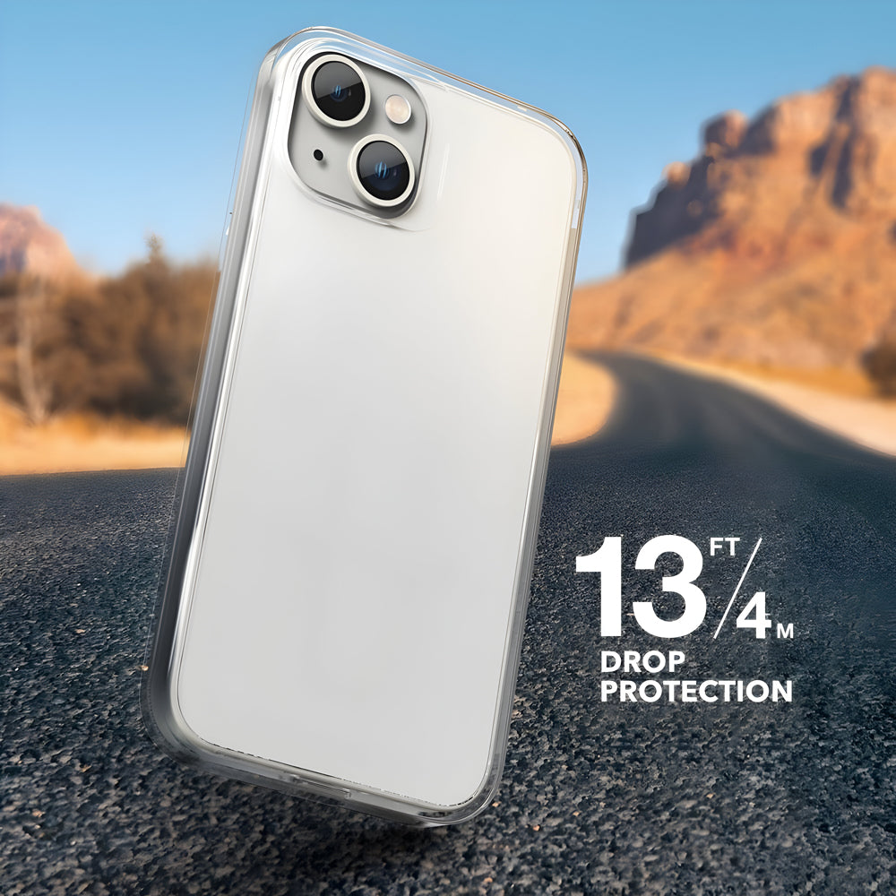 Transparent Magnetic Wireless Charging Anti-fall PC (Hard) Case - iPhone 14 Plus
