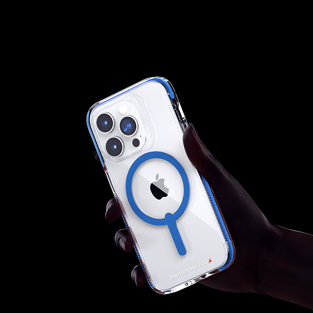 Transparent Magnetic Wireless Charging Anti-fall PC (Hard) Case - iPhone 15 Plus