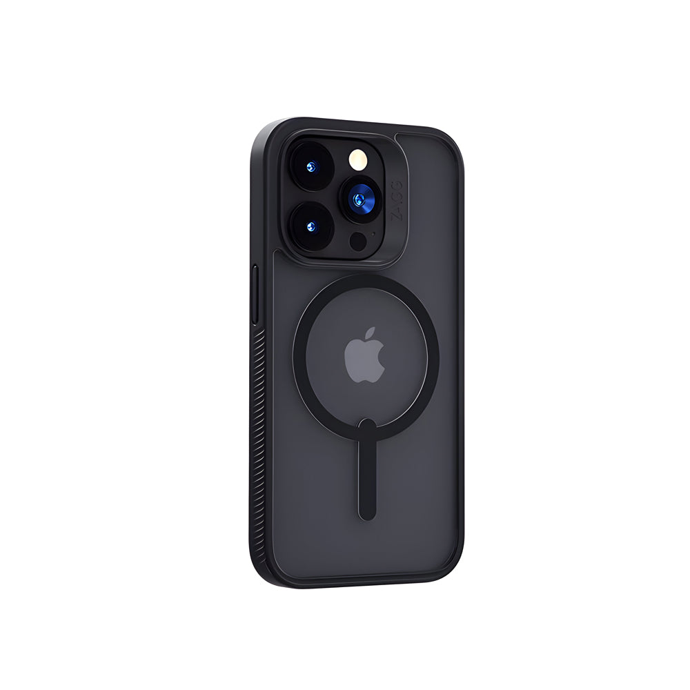 Transparent Magnetic Wireless Charging Anti-fall PC (Hard) Case - iPhone 15 Plus