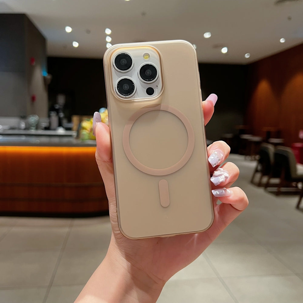Matte Magnetic Anti Fingerprint Phone Case | Mobile Cover - iPhone 14 Plus