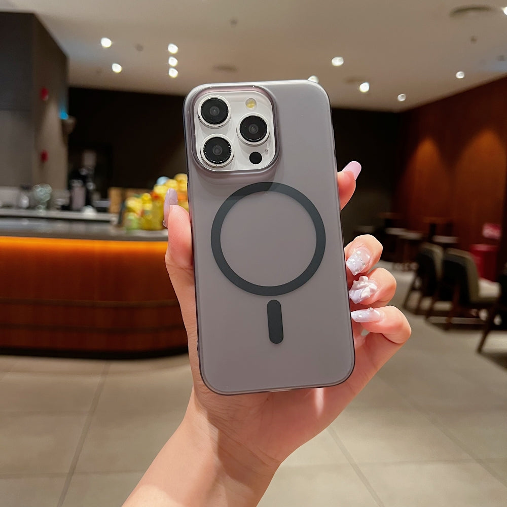 Matte Magnetic Anti Fingerprint Phone Case | Mobile Cover - iPhone 14 Plus
