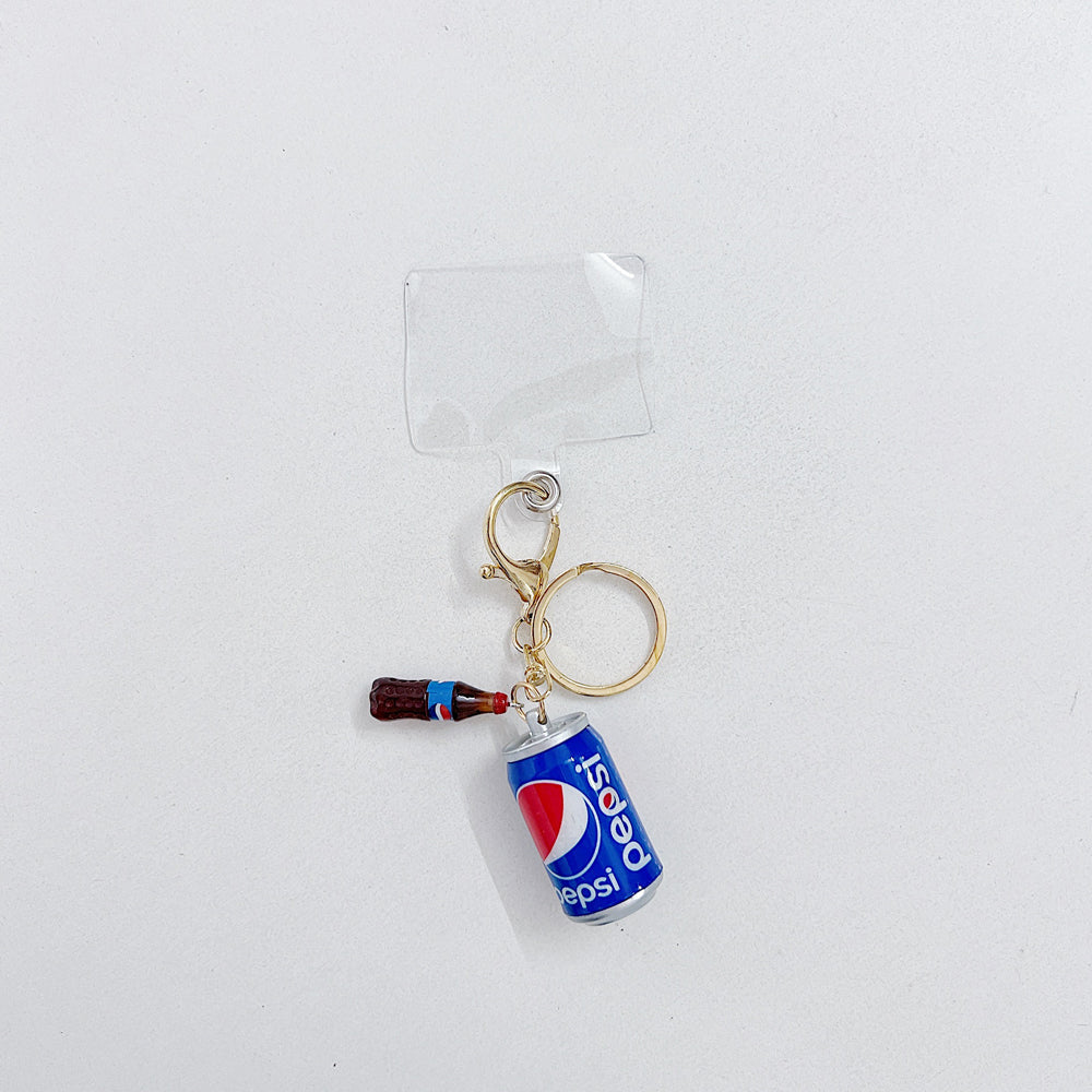 Miniature Beverages Bottle Keychain | Phone Charm