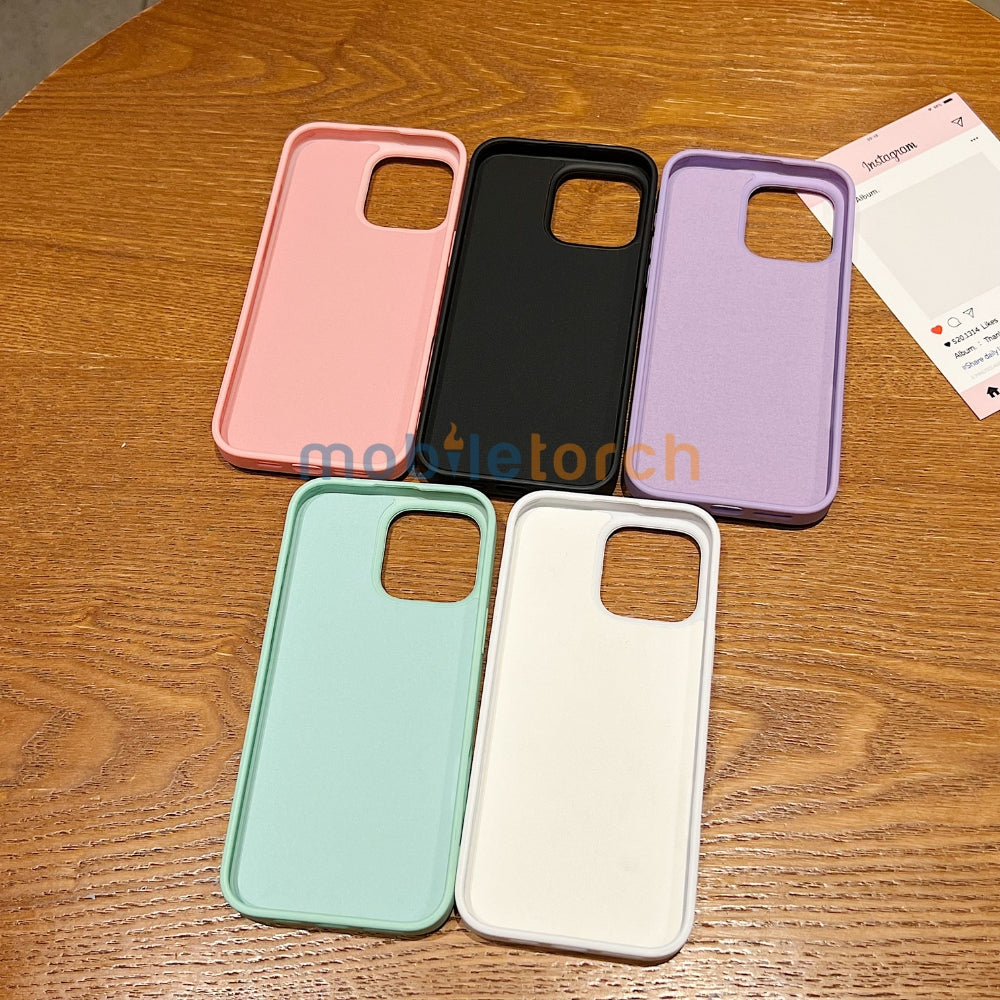 Miniature Rose Glitter Flower Phone Case